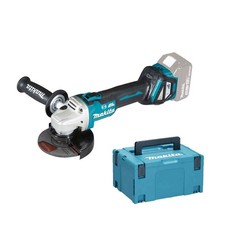 Makita DGA513ZJ Smerigliatrice angolare 18V 115/125mm con valigia MakPac