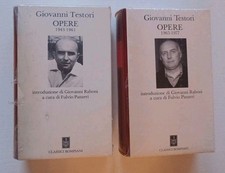 GIOVANNI TESTORI Opere 2 voll