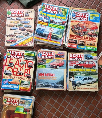 Rivista gente motori rusconi - gente,