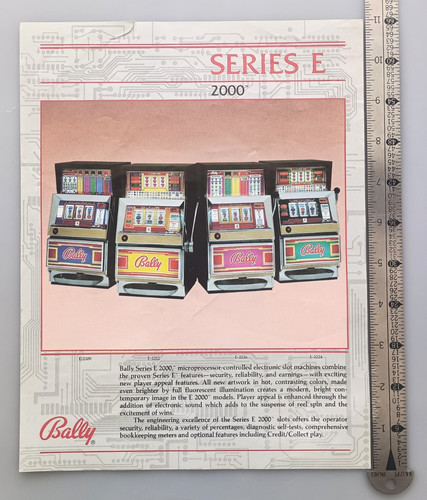 Bally serie 2000 - 2000", slot