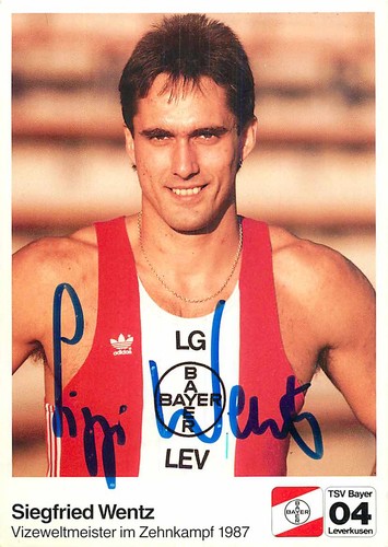 Biglietto autografo siegfried - autografo,