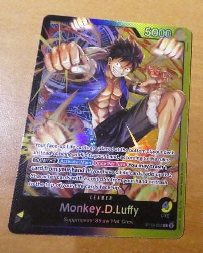One piece english - one, card