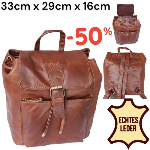 Zaino vintage vera pelle - vintage,