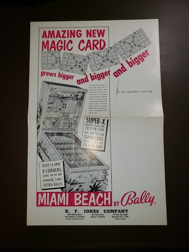 Bally miami beach volantino - bally,