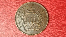 10 centesimi 1875 REPUBBLICA
