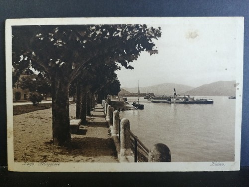 Cartolina luino lago maggiore - cartolina,