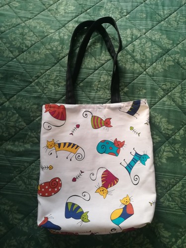 Borsa tote spalla tessuto - borsa,
