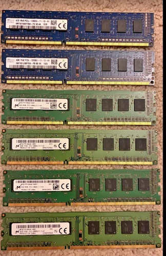 Ddr3 pc3 12800u - (6, gb)