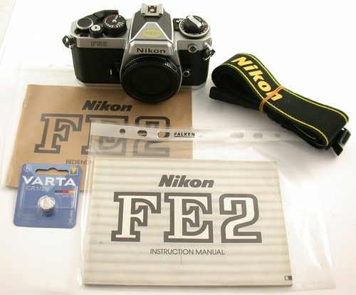 Nikon fe2 corpo - corpo, cromato