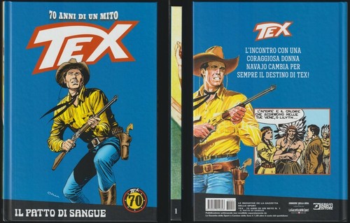 Tex anni mito 1 - tex, 70