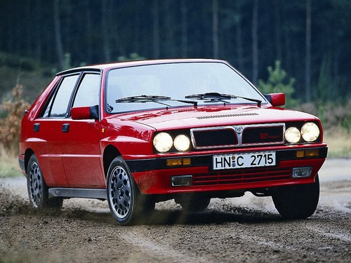 Adesivo sticker lancia delta - adesivo,
