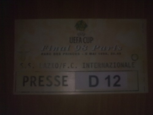 Biglietto press inter italia - inter,