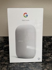 Google Nest Audio - Neve - Altoparlante intelligente - Assistente Google - NUOVO IN SCATOLA