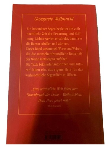 Gesegnete libro natale phil - gesegnete, di