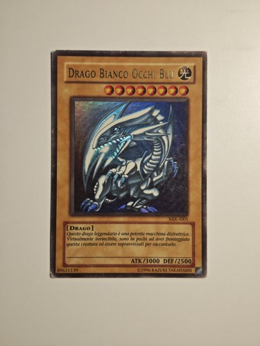 Drago bianco occhi - drago, blu