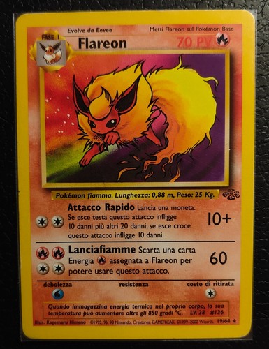 Pokemon flareon set - flareon, 19/64