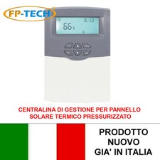 CENTRALINA DI GESTIONE PANNELLO SOLARE TERMICO PRESSURIZZATO HEAT- P ACQUA CALDA