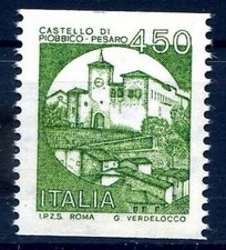 ITALIA 1980  - Castelli in