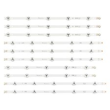 Kit/10pz Strisce LED per TV