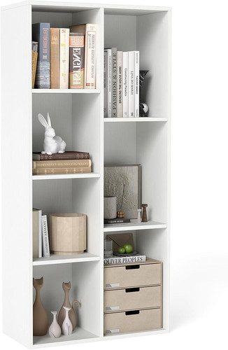 Libreria verticale con cubi - verticale,