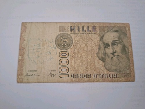 Banconota 1000 mille lire - banconota,