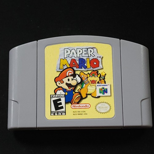 Paper mario nintendo - 64, solo