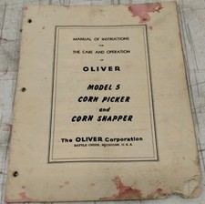 Oliver n. 5 Raccoglitore Mais