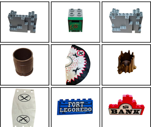 Lego western cowboys indiani - western,