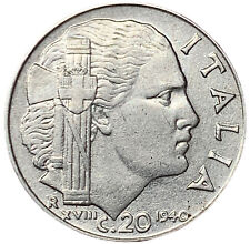 20 CENTESIMI 1940 XVIII -