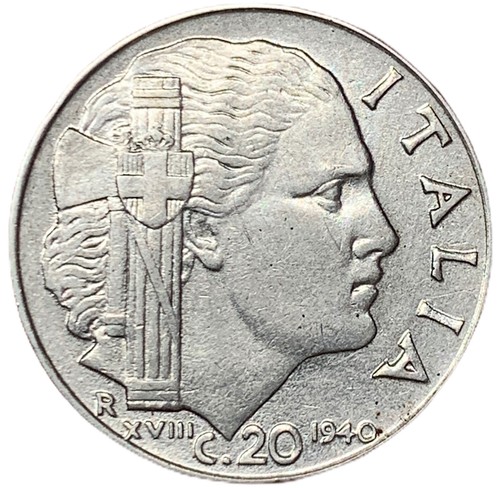 Centesimi 1940 xviii - centesimi,