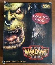 Warcraft 3 Scatola Promozionale Prevendita - Warcraft III Blizzard
