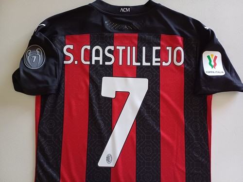 Maglia milan match worn - maglia,