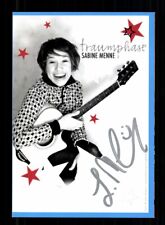 Biglietto autografo Sabine