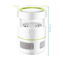 CFG ZANZATRAP Zanzariera Elettrica Anti Zanzare Mosche Lampada UV LED 3W 