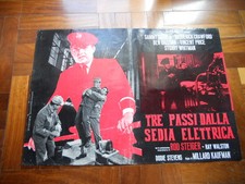 Fotobusta TRE PASSI DALLA SEDIA ELETTRICA (1959)  Rod Steiger, Ben Gazzara (4)