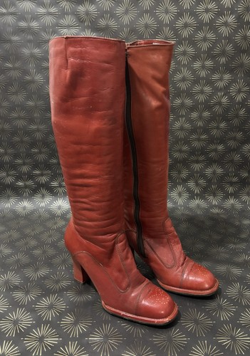Stivali vintage anni rossi - anni,