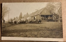 RPPC c1904 Wagon Train