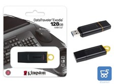 Kingston Chiavetta 128Gb DTX/128GB USB 3.2 Salvataggio Foto Video Documenti