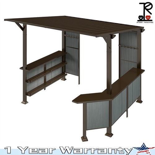 9x10ft outdoor hardtop grill - 9x10ft,