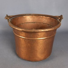 Antico Paiolo Rame Pentola Cucina Rustica Arredo Espositivo Vintage Anni '50