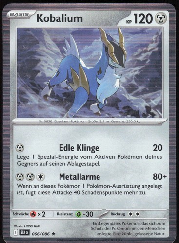 Cobalion 066 086 holo - holo, raro