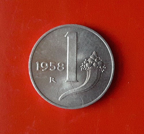 Lira 1958 errore - 1,