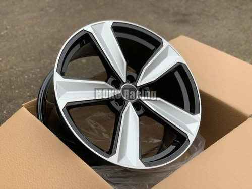 Cerchi stile rs4 nero - 19",