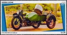 1932 BSA W32-6 Timbro Moto e Globo Sidecar Moto (2022 Sierra Leone)