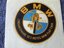 ADESIVO BMW MOTO CINQUANTANNI DI MOTO 1923 / 1973 