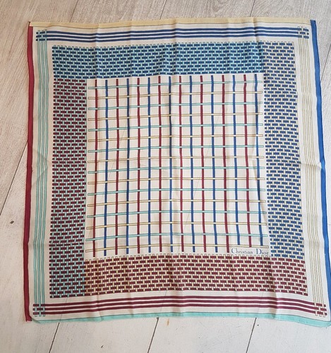 Foulard vintage christian dior - vintage,