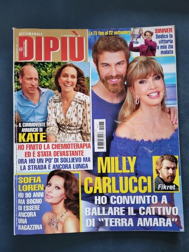 Dipiù 2024 milly - dipiù, carlucci