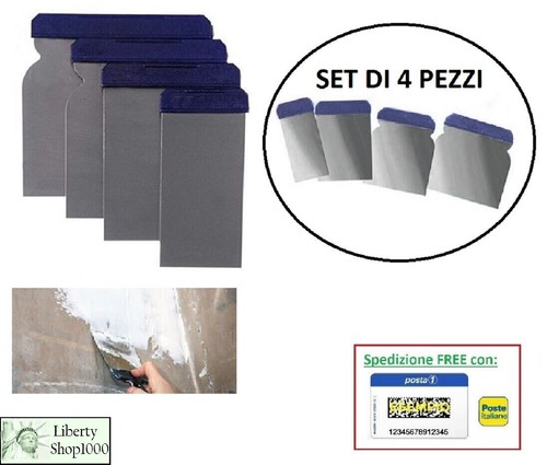 Set spatole acciaio - set,