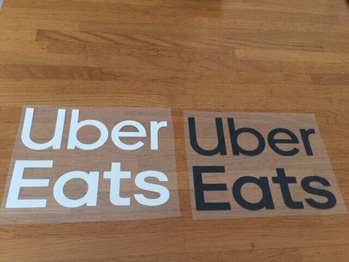 Uber eats patch vinyle - eats, flocage
