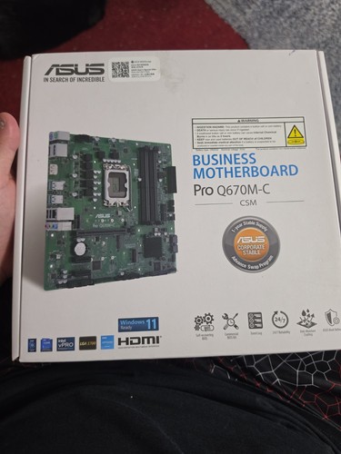 Asus pro q670m - csm, microatx